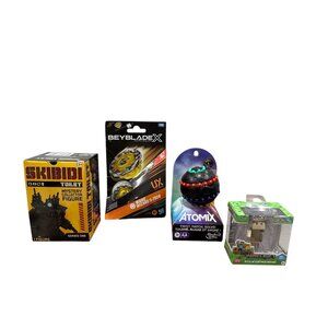 Skibidi Toilet Mystery Collector Figure, Beyblade X Wand Wizard 5-70DB, Hasbro G